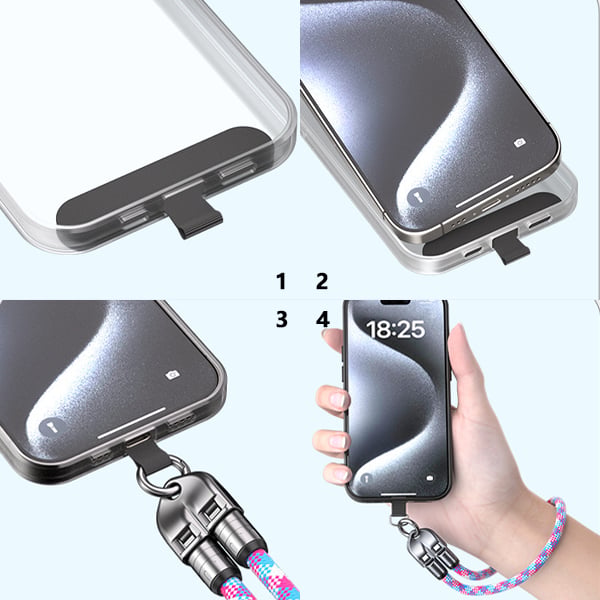 đ„ 49 % RABATTđ„C til C 240 W ladekabel med bĂŠrbart armbĂ„ndsdesign