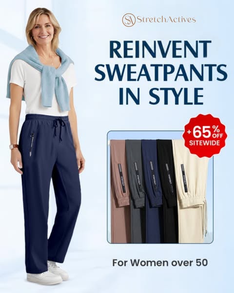 ๐๐ SISTA DAGEN โ 65% RABATT! ๐๐ Unisex ultramjuka stretchbyxor med perfekt passform fรถr en avslappnad stil