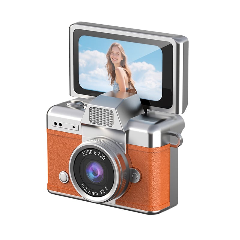 Mini digitalkamera med 1,47-tums LCD-skärm