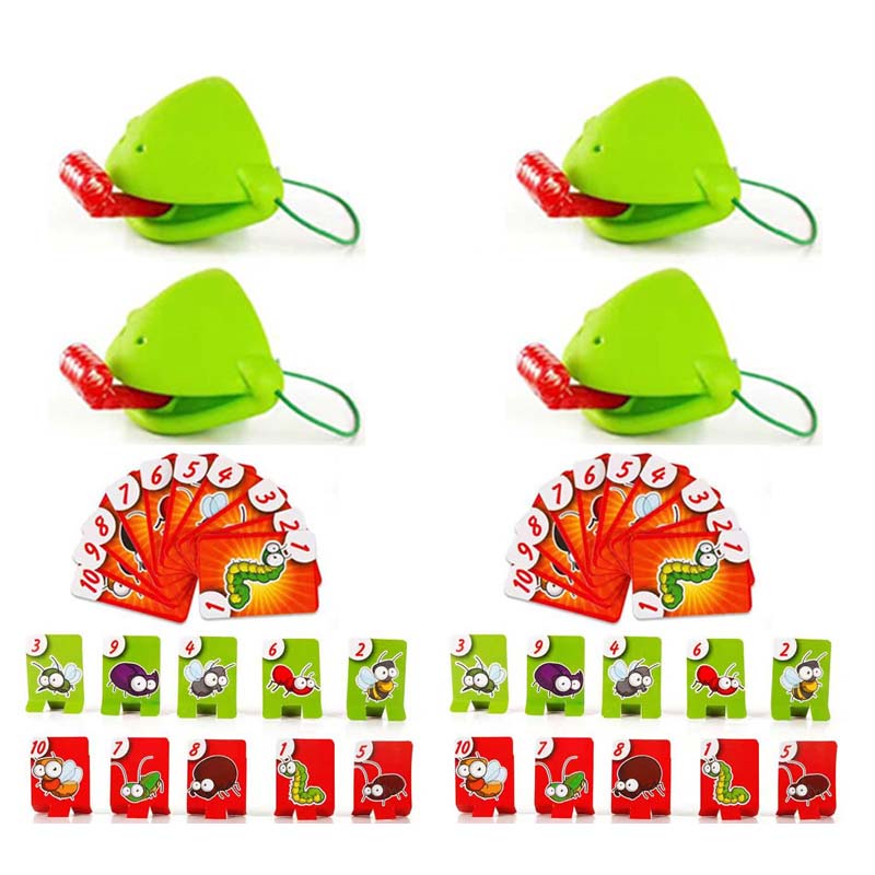 Groda tunga mask spel
