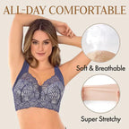 ⏳Tidsbegränsad 50% rea⏳Ultimate Lift Stretch Full Shape Seamless Spetsbehå (3 st)