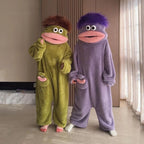 Funny Monster Hooded Fleece Robe \xf0\x9f\x90\xb8\xf0\x9f\x92\xa4