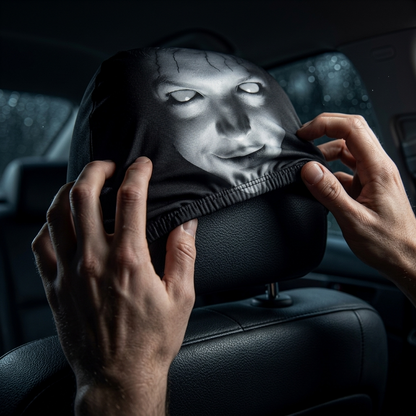 😆 Morsomme tegneserie-nakkestøttetrekk til bilen