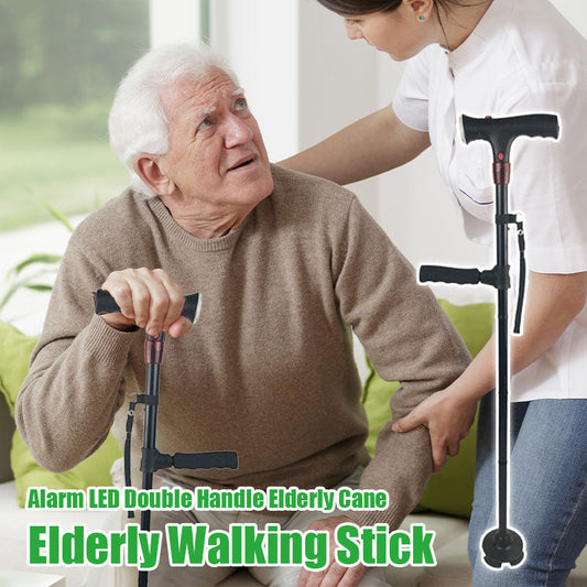 Larm-LED-Doppelhandgriff-Seniorenstock