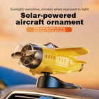 🎁2026 Tidsbegrenset salg - 50 % RABATT🔥Soldrevne bilpynt formet som fly