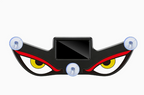 Solcelledrevet Demon Eye LED-bilvindulys