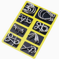 Den beste julegaven🎁 Metall Montessori-puslespill