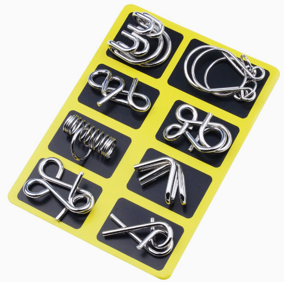 Den beste julegaven🎁 Metall Montessori-puslespill