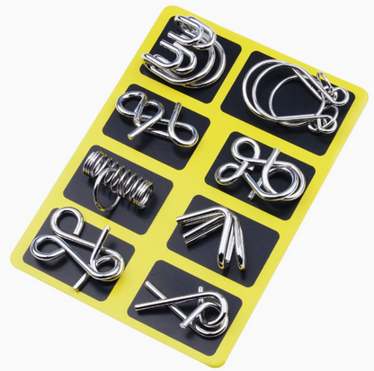 Den beste julegaven🎁 Metall Montessori-puslespill