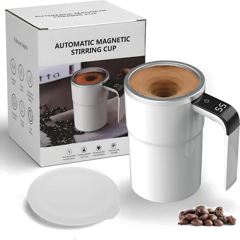 ✨Selvrørende kaffekrus med intelligent temperaturmåling ☕Perfekt gave til kjennere🎁