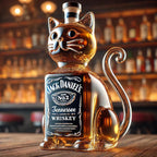 Kreativ hundformad whiskyflaska