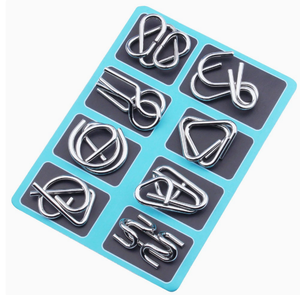 Den beste julegaven🎁 Metall Montessori-puslespill