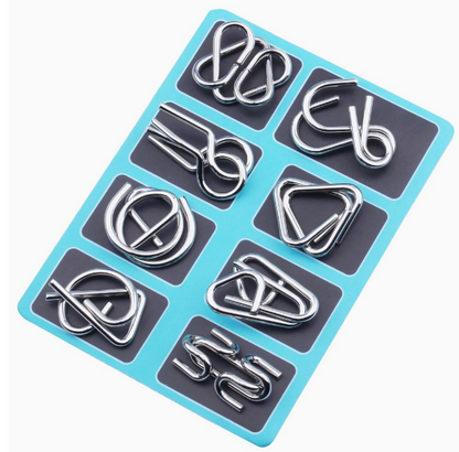 Den beste julegaven🎁 Metall Montessori-puslespill