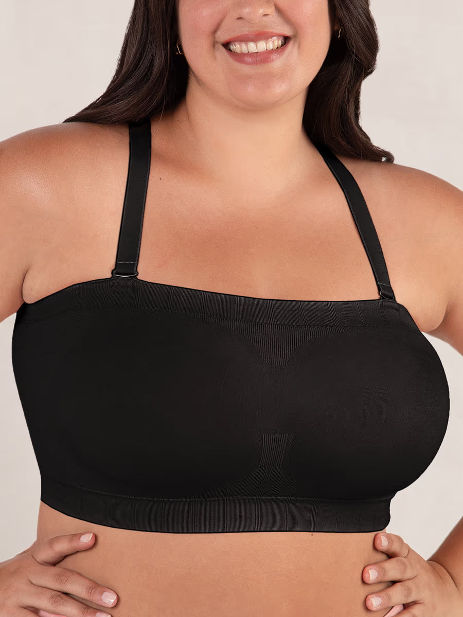 Konverterbar axelbandslös bandeau-bh