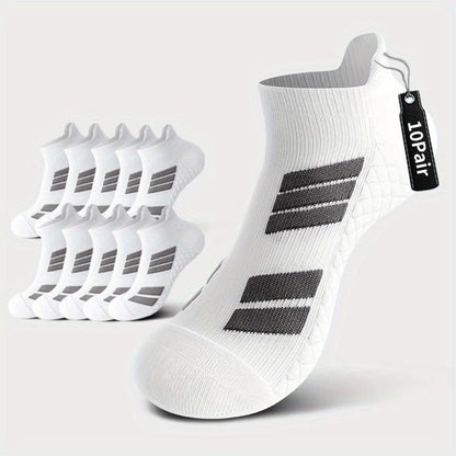 🧦Unisex No-Show-sokker – sklisikre, pustende og perfekte for sport