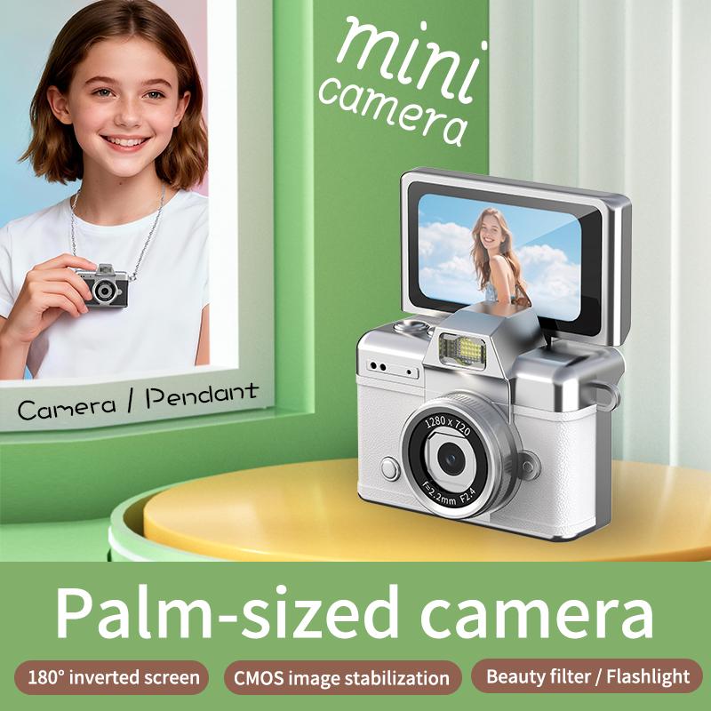 Mini digitalkamera med 1,47-tums LCD-skärm