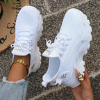 ✨ Köp 2 par – Betala 0 kr i frakt! Bekväma och andningsaktiva sneakers för kvinnor