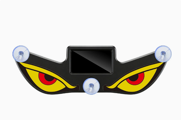Solcelledrevet Demon Eye LED-bilvindulys