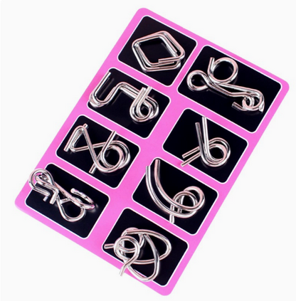 Den beste julegaven🎁 Metall Montessori-puslespill