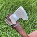 Mini Axe Fixed Blade Jakt Överlevnad Rostfritt Stål Taktisk Kniv Hem Bildekor