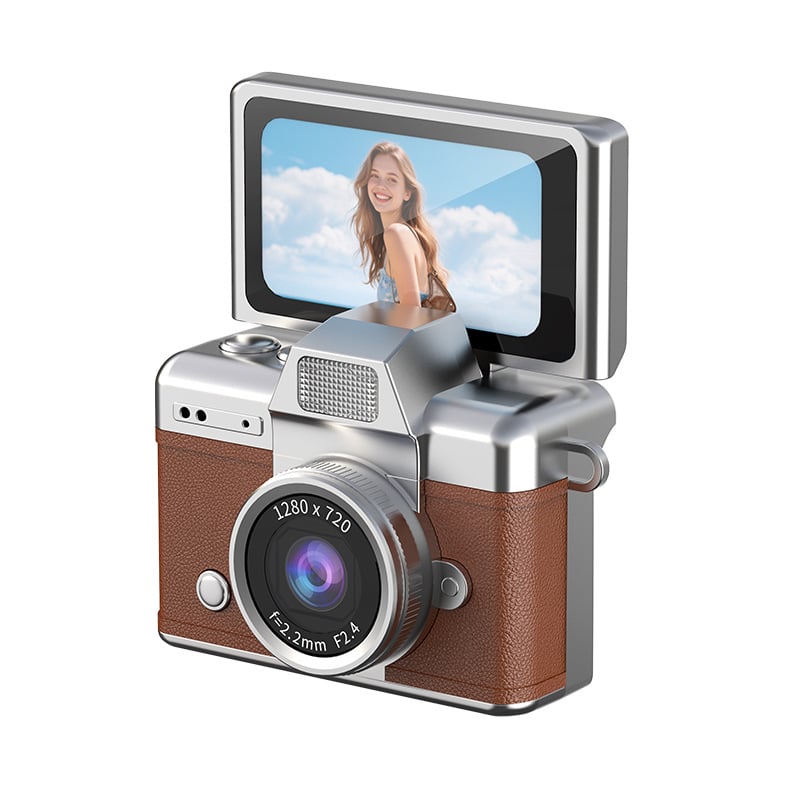 Mini digitalkamera med 1,47-tums LCD-skärm