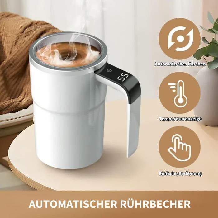 ✨Selvrørende kaffekrus med intelligent temperaturmåling ☕Perfekt gave til kjennere🎁