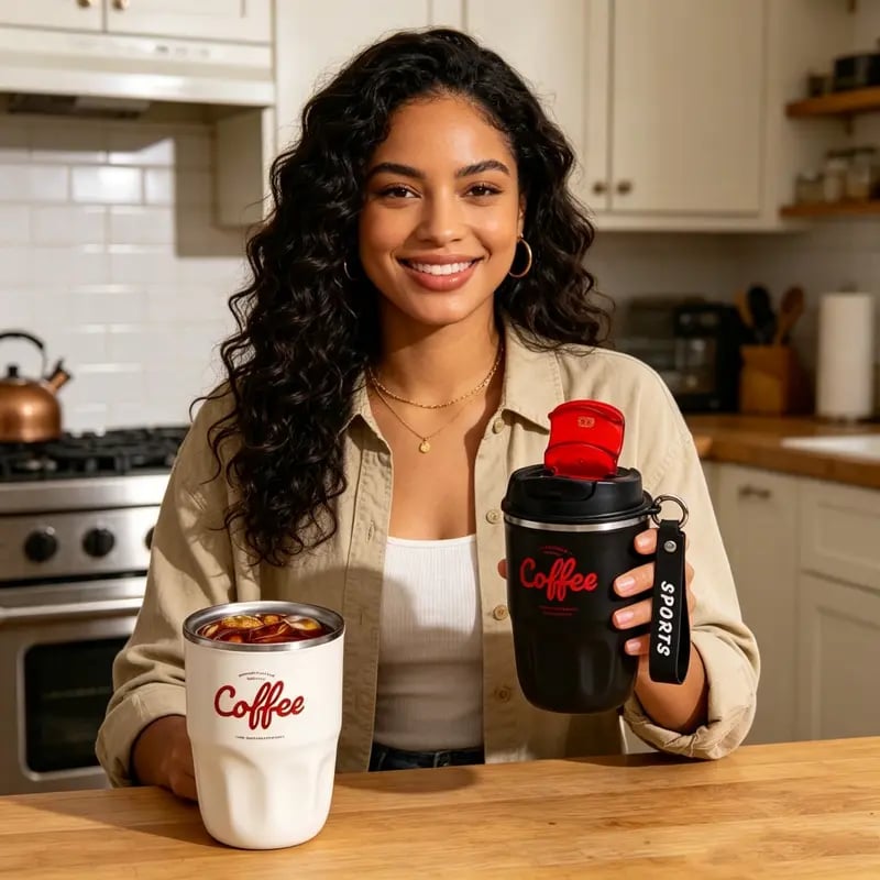 🔥Siste dag 50% RABATT - Kaffetermos