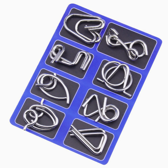 Den beste julegaven🎁 Metall Montessori-puslespill