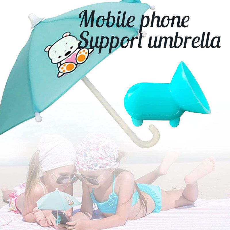 😎Telefonparaply med sugkopp☂️