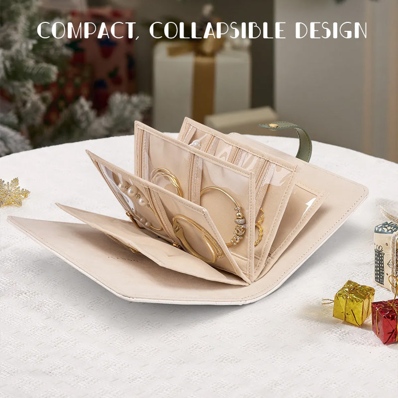 Vikbar smyckesorganisator/Foldable jewelry organizer