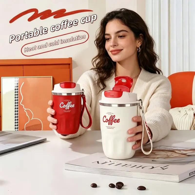 🔥Siste dag 50% RABATT - Kaffetermos