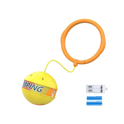 Glödande studsande boll