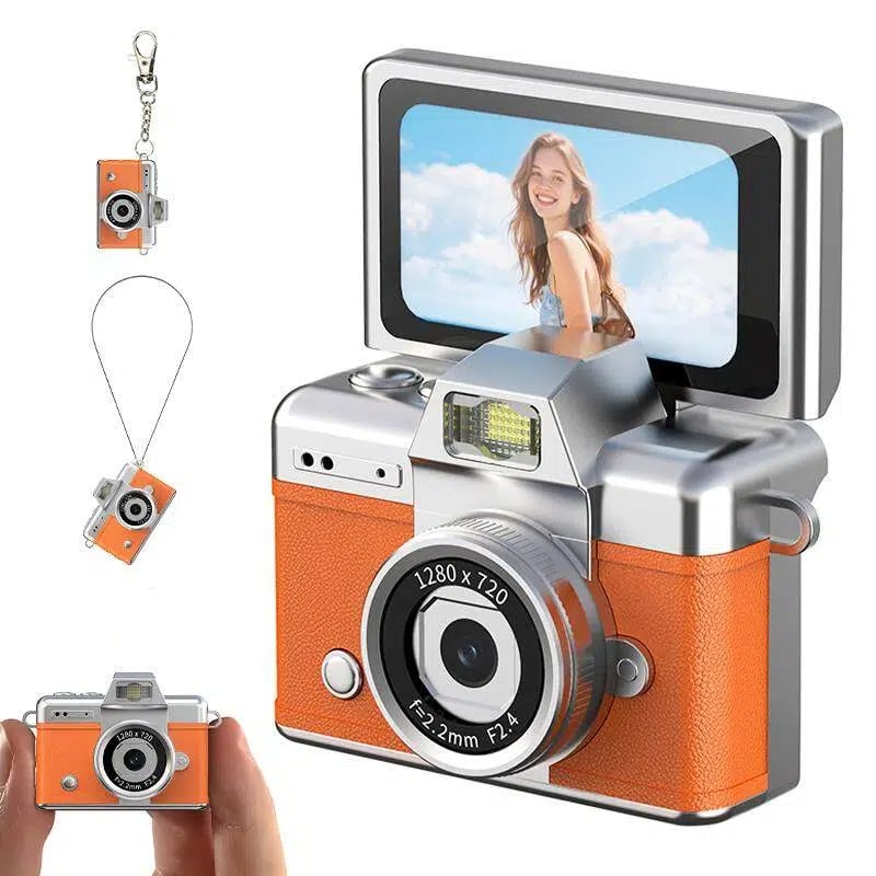 Mini digitalkamera med 1,47-tums LCD-skärm