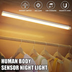 🔥 SISTE DAGS SALG 49% RABATT - 💡 Smarte magnetiske oppladbare LED-lamper med sensor, ingen støt