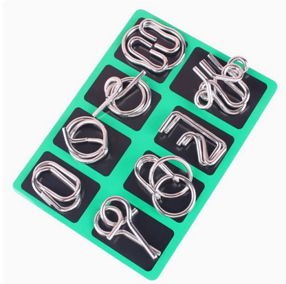 Den beste julegaven🎁 Metall Montessori-puslespill
