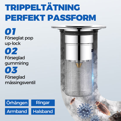 （Köp 2 Få 1 Gratis）Universal Pop-up-avloppsfilter för Handfat