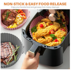 🔥Silikon stekebrett til airfryer🍟