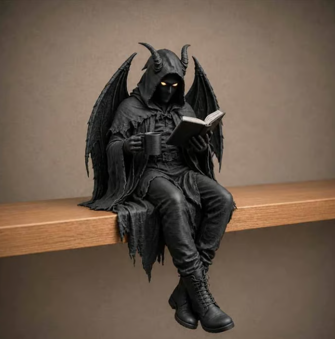 🎁Siste dag 49 % RABATT - Gothic Dark Fantasy resinfigur