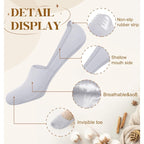 Breathable Cotton No-Show Socks