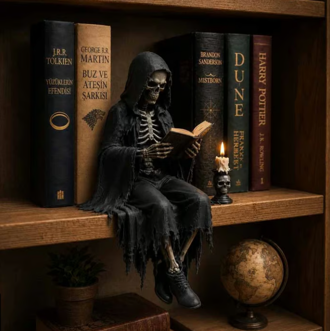 🎁Siste dag 49 % RABATT - Gothic Dark Fantasy resinfigur