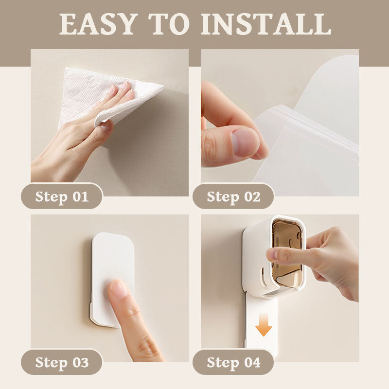 🪥 Borrfri Dammfri Tandborsthållare | Ge din tandborste ett eget "hem" 🪥