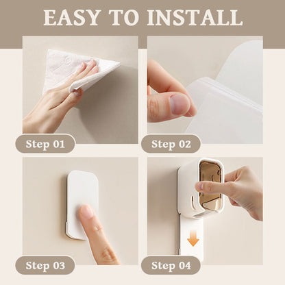 🪥 Borrfri Dammfri Tandborsthållare | Ge din tandborste ett eget "hem" 🪥