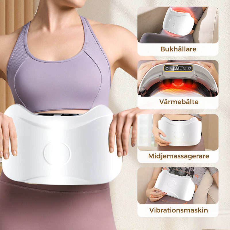 ⏰🌷49% rabatt 🍃 Sladdlös elektrisk bukmassagerare för fettförbränning och matsmältning