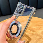 Galvaniserat magnetiskt stativ Mobilskal för Samsung