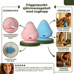 Triggerpunkt selvmassasjeball med sugekopp