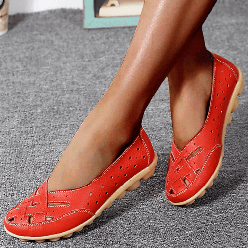 (🔥) Loafers i andningsbart läde