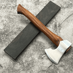 Mini Axe Fixed Blade Jakt Överlevnad Rostfritt Stål Taktisk Kniv Hem Bildekor