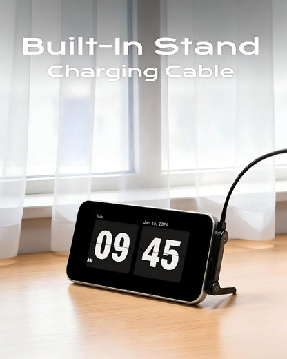 🔋40% RABATT! ⚡Snabbladdningsadapter med 360° vikbart telefonställ📱