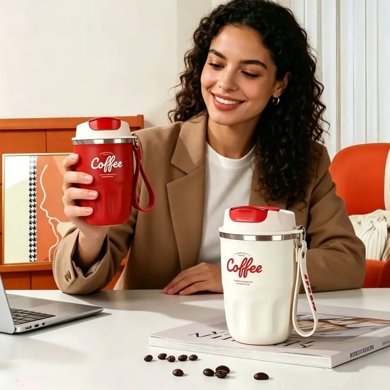 🔥Siste dag 50% RABATT - Kaffetermos