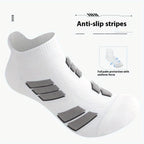 🧦Unisex No-Show-sokker – sklisikre, pustende og perfekte for sport